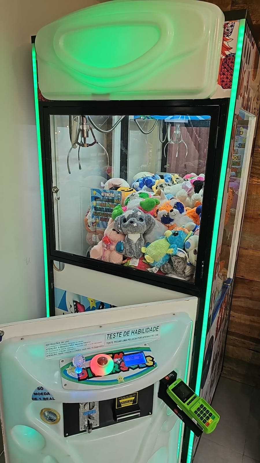 Como Funciona a Configuração de uma Máquina de Pelúcias?